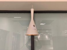 White/Copper Light Pendant