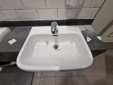 SanCeram Sink with Motion Senser Tap