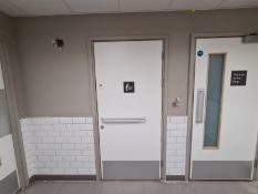 Baby Change Toilet Door