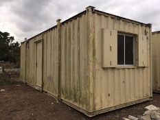 Anti Vandal Steel Portable Site Office