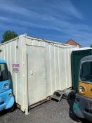 ZERO RESERVE!! Steel Double Toilet Block