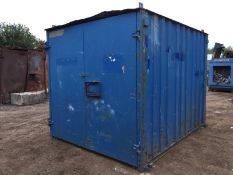 Steel Anti Vandal Storage Container. 10ft x 8ft