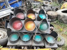 Traffic Light Head 12 Volt Bulbs