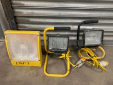 3 X 110v Site Lights