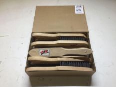 Box of 12 stg wire brushes