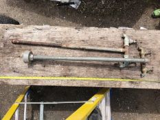 2 double headed standpipes