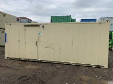 Anti Vandal Steel Portable Office 20 x 8ft