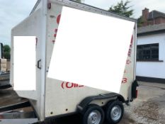 Indespension 8x4 Box Trailer With Ramp
