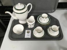 Royal Worcester Medici Fine Bone China Coffee Set