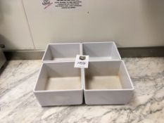 4 x Melamine Serving Bowls