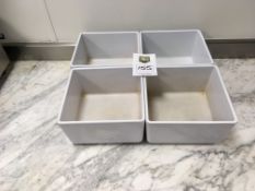 4 x Melamine Serving Bowls