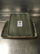 2 x Banna Porcelain Trays