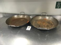 2 x Paella Pans