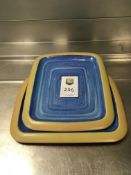 2 x Melamine Trays