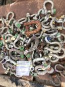 Pallet of Assorted Bow Shackles