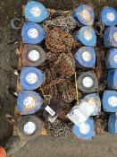 6 of 1t 3M HOL Tractel Chain Blocks