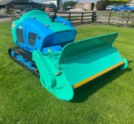Baroness HM1560K Tracked Bank Flail Mower Ride On