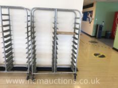 One Tray Rack with Trays