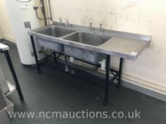 Large Double Sink Unit