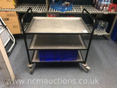 Three Tier Serving Trolley
