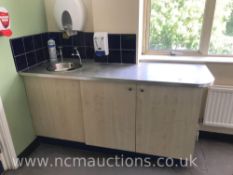 Hand washing sink and unit