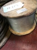 6MMM DIA DIA WIRE ROPE ON DRUM CIRCA 2000M