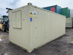 Anti Vandal Steel Portable Office 20 x 8ft