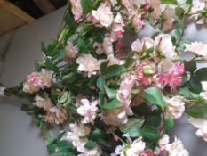 14 x Artificial Rose Spray - Light pink - used but in good condtition