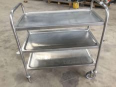 Sissons Stainless steel trolley