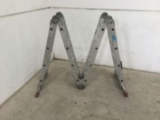 Multifunctional ladders