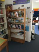 Pine Bookcase, 915x650mm h