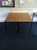 2 x tables, 1100x550mm