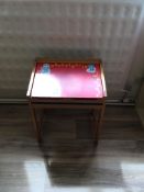 Childs flip top desk