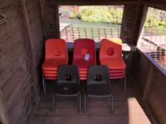 14 x nursery school stacking chairs