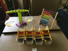 A collection of toys, as lotted