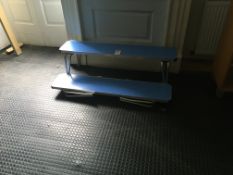 2 x Go Pack Trestle Benches