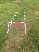 4 x training hurdles, various heights