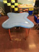 Star Shaped Sand Pit on Tubular Steel Frame (contents NOT included)