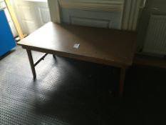 Low Level Trestle Table