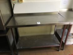 Stainless Steel Preparation Table