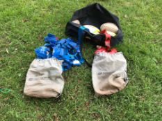 Touch Rugby set, as lotted