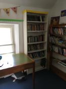 Whitewood Bookcase, 800x2050mm h