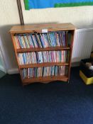 Pine Bookcase, 800x910mm h