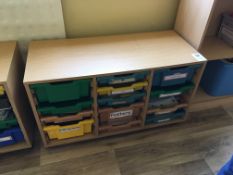 Multi tray storage unit