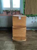 Double sided display unit