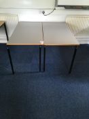 2 x tables, 1200x600mm