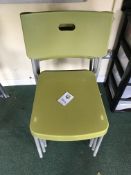 4 x Stacking Chairs