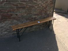 Folding bench