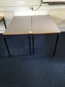 2 x tables, 1200x600mm
