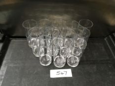12 x Hi-Ball Glasses